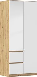 rauch Drehtürenschrank "Kleiderschrank Schrank mit Spiegel Garderobe Garder günstig online kaufen