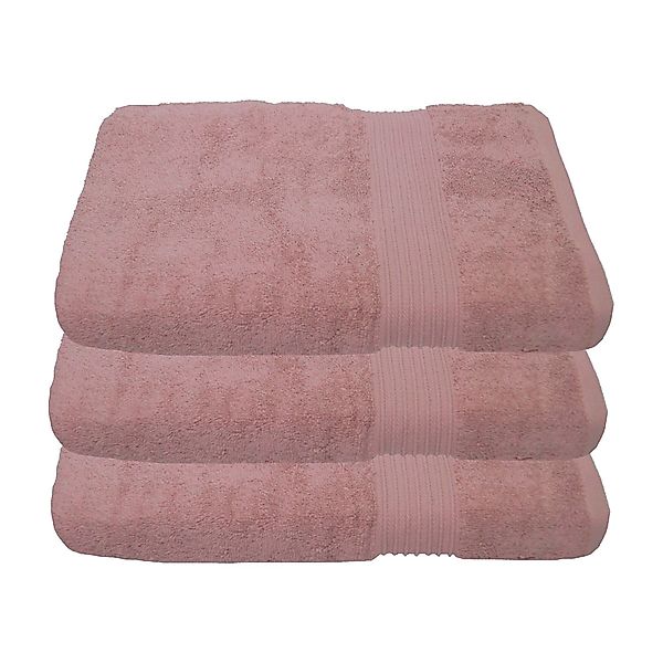 Julie Julsen Duschtücher 3-Duschtücher-Pastell Rosa-Duschtuch 70 günstig online kaufen