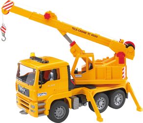 Bruder® Spielzeug-Kran Spielfahrzeug Baustelle Kran MAN günstig online kaufen