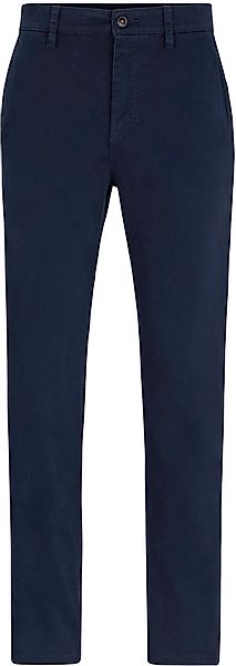 BOSS Satin Chino Navy - Größe W 33 - L 34 günstig online kaufen