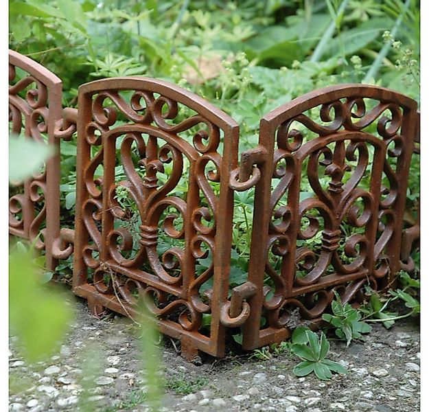 Beetbegrenzung Beetzaun mit Haken, 12er-Set. günstig online kaufen