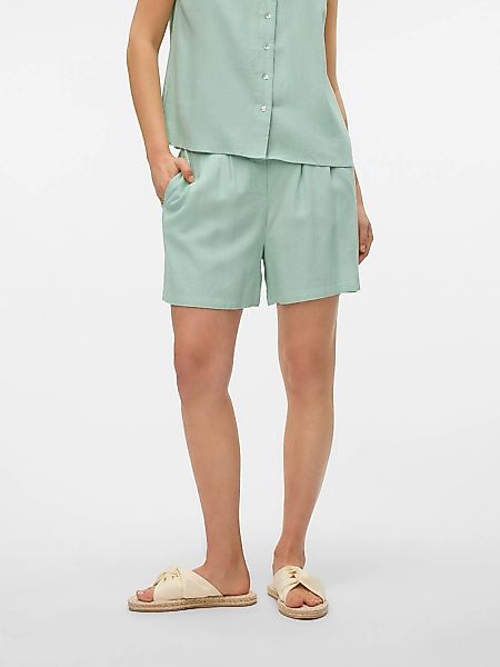 Vero Moda Shorts "VMJESMILO HW SHORTS WVN GA NOOS", mit Leinen günstig online kaufen