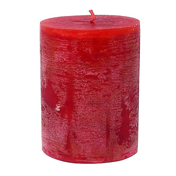B&S Stumpenkerze Stumpenkerze durchgefärbt rot 10 günstig online kaufen
