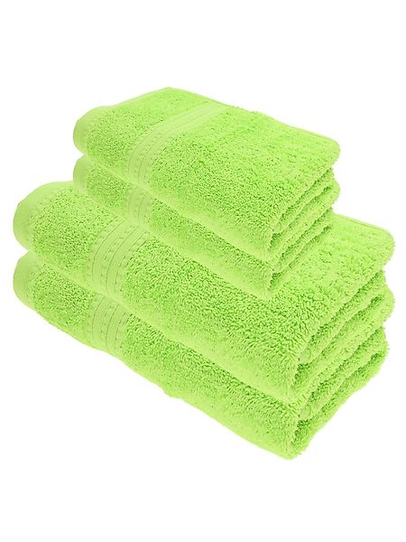 Julie Julsen Handtücher 4-Handtücher-Apfelgrün, Bio-Baumwolle (4-St) günstig online kaufen