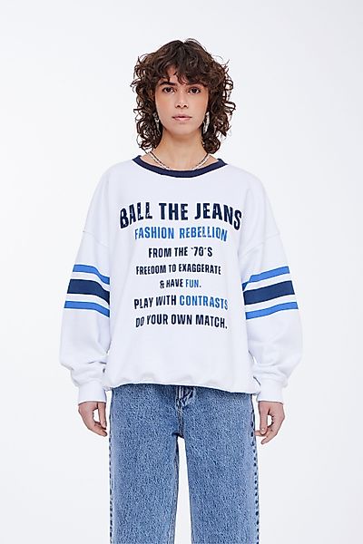BALL Rundhalspullover BAREBELLION SWEAT lässiges Sweatshirt günstig online kaufen