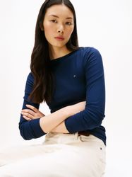 Tommy Hilfiger Langarmshirt SLIM 5X2 RIB günstig online kaufen