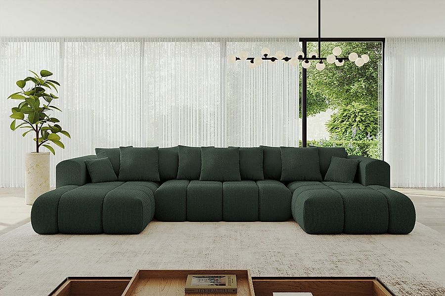 ALTDECOR Wohnlandschaft CLOUD-U-v1, Couch mit Schlaffunktion, günstig online kaufen