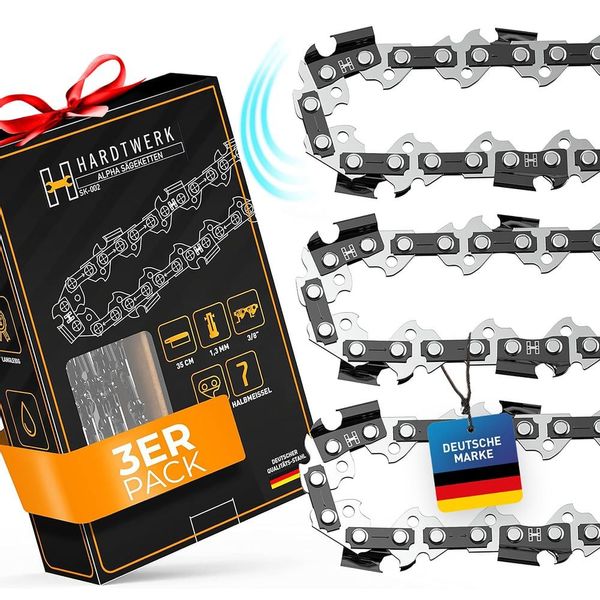 Hardtwerk® Ersatzkette 1,3mm 3/8" 3Stk Hartmetall günstig online kaufen