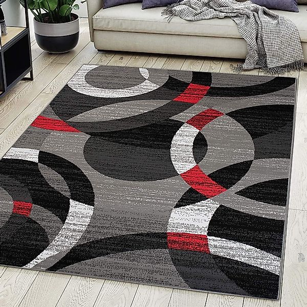 Mazovia Orientteppich DY-MAYA-Z984A-GRAY, 120x170, Modern, Geometrisch, günstig online kaufen