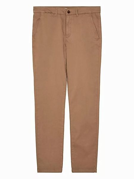 KnowledgeCotton Apparel Chinohose LUCA slim mit Label-Stichting hinten günstig online kaufen