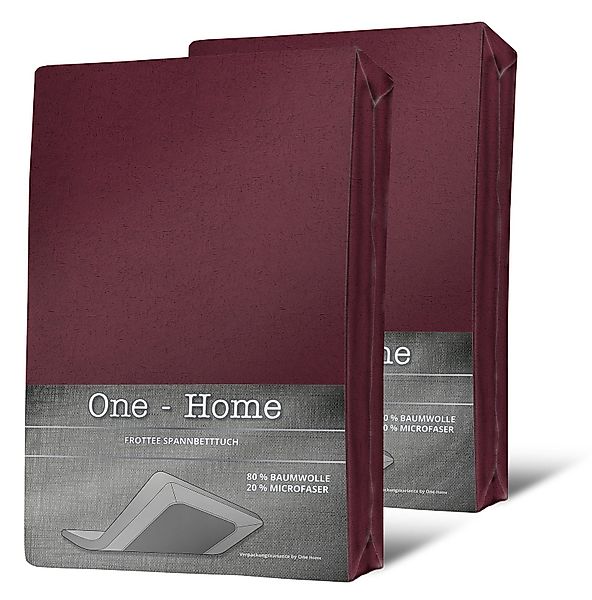 One Home Spannbettlaken Winter, Frottee, Gummizug: günstig online kaufen