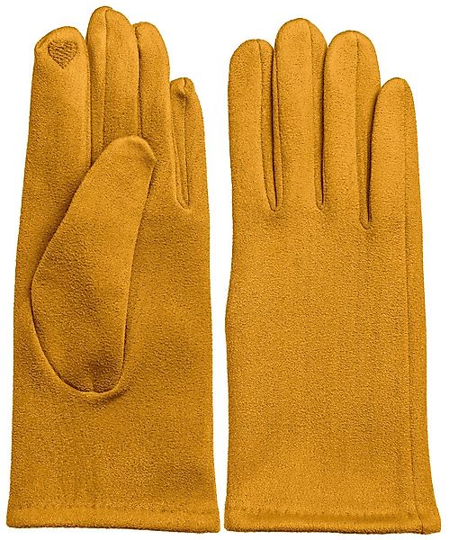 Caspar Strickhandschuhe GLV013 klassisch elegante uni günstig online kaufen