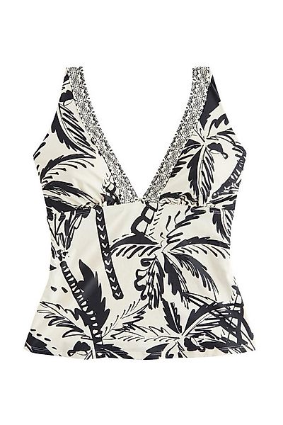 Next Tankini-Top Bauchformender Tankini mit tiefem Ausschnitt (1-St) günstig online kaufen
