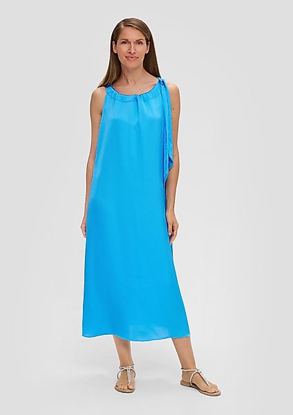 s.Oliver BLACK LABEL Maxikleid Gefüttertes Satinkleid günstig online kaufen