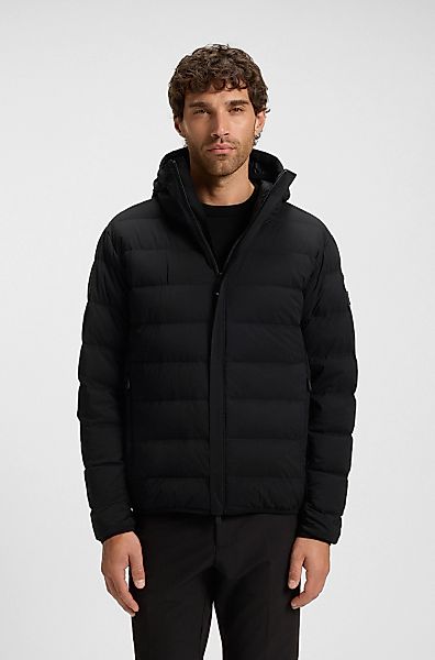 BOSS GREEN Daunenjacke "OW Riplite JT HD", mit Kapuze, abenehmbare Kapuze w günstig online kaufen
