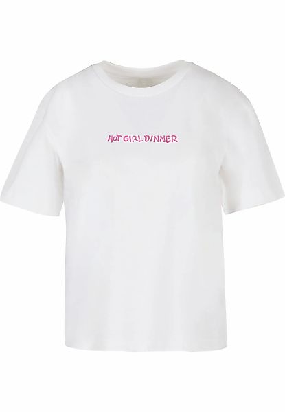 Miss Tee T-Shirt "Miss Tee Damen Hot Girl Dinner Tee" 1 Stk. tlg. günstig online kaufen