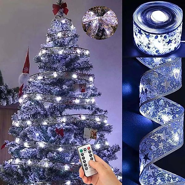 Rosnek LED-Lichterkette 5/10M, Lichterband, 8 Modi, günstig online kaufen