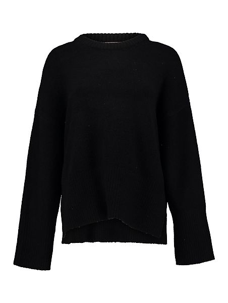 HaILY’S Longpullover Gemütlicher Basic-Pullover mit Rippdetails günstig online kaufen