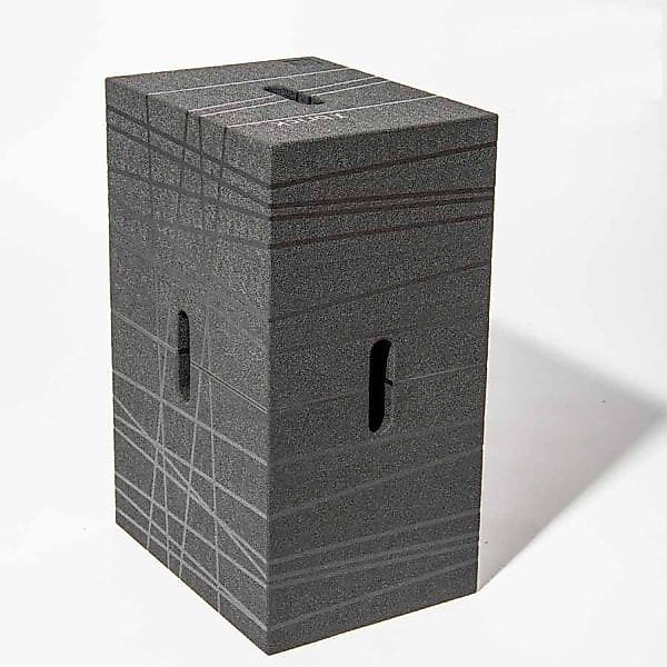 Xbrick® Sitzwürfel Bürohocker multifunktionaler Baustein anthrazit-schwarz günstig online kaufen