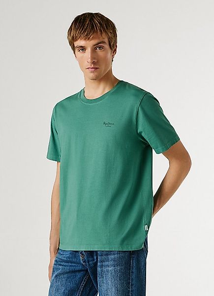Pepe Jeans T-Shirt JACKO mit kleinem Ton-in-Ton Logoschriftzug günstig online kaufen