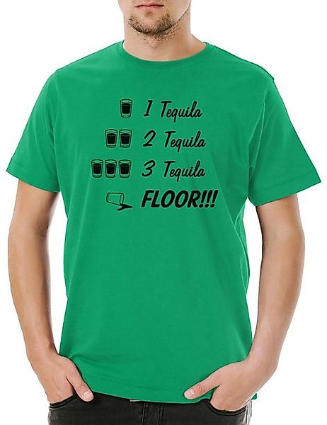 Urban Backwoods Print-Shirt Urban Backwoods Nine Nine Tequila Herren T-Shir günstig online kaufen