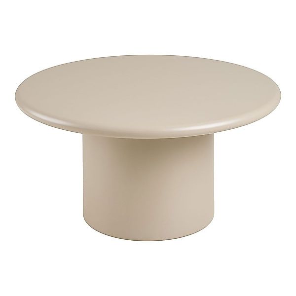 ebuy24 Couchtisch Nagano Couchtisch Ø80cm sandfarben. günstig online kaufen