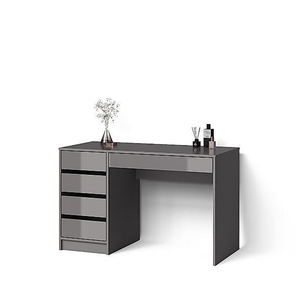 Livinity® Schminktisch Imola, Grau, ohne Spiegel (1-St) günstig online kaufen