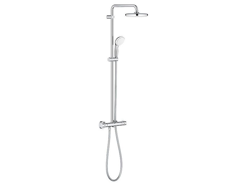 Grohe Duschsystem Bau System 210 – Thermostat, 210 mm Regendusche, Handbrau günstig online kaufen