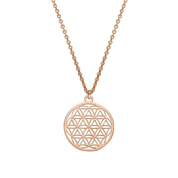 SCHOSCHON Kette mit Anhänger Halskette Blume günstig online kaufen