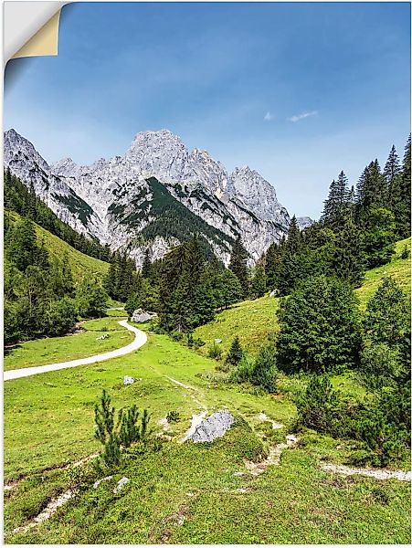 Artland Wandbild »Bindalm im Berchtesgadener Land Bayern«, Berge & Alpenbil günstig online kaufen