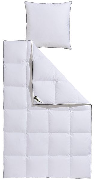 fjödur Gänsedaunenbettdecke + Kopfkissen Franzisk, Bettwaren-Set, günstig online kaufen