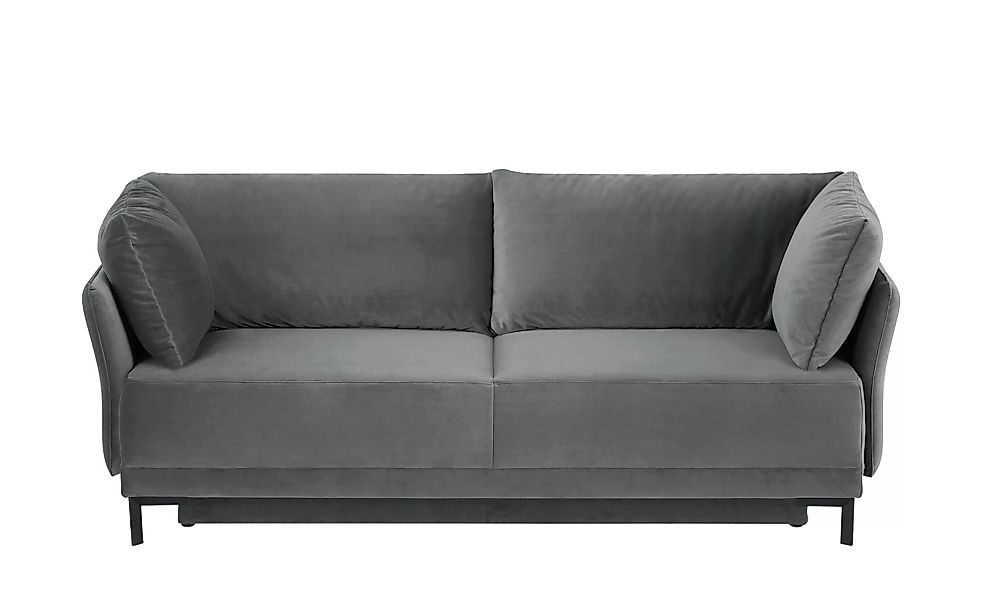Schlafsofa - grau - 219 cm - 92 cm - 103 cm - Polstermöbel > Sofas > Einzel günstig online kaufen