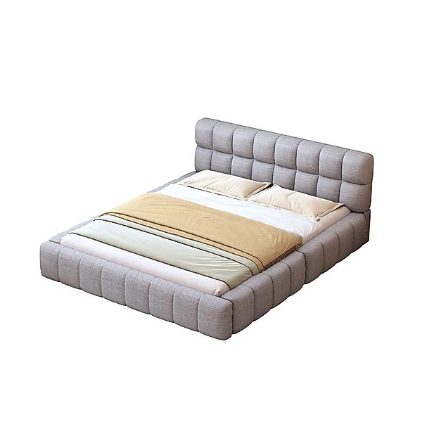 HAUSS SPOLE Polsterbett 140x200cm mit Rückenlehne, günstig online kaufen