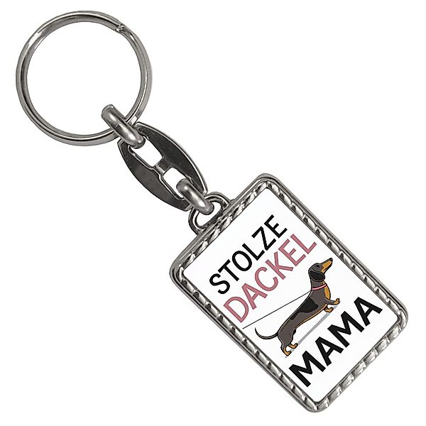 speecheese Schlüsselanhänger Stolze Dackel Mama an günstig online kaufen