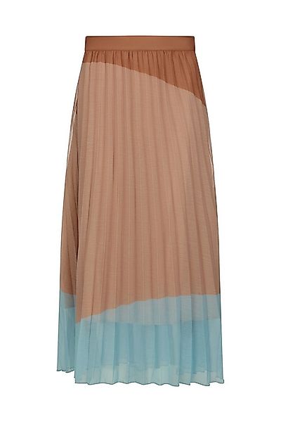 Lily and Lionel Midirock Ladbarn Colour Block Pleated Maxi Skirt In Multi D günstig online kaufen