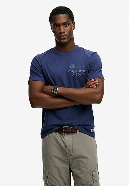 Superdry Rundhalsshirt 1954 Company Relaxed Tee Baumwolle, relaxed fit günstig online kaufen