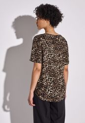 STREET ONE Hemdbluse mit geschlitztem Rundhalsausschnitt günstig online kaufen