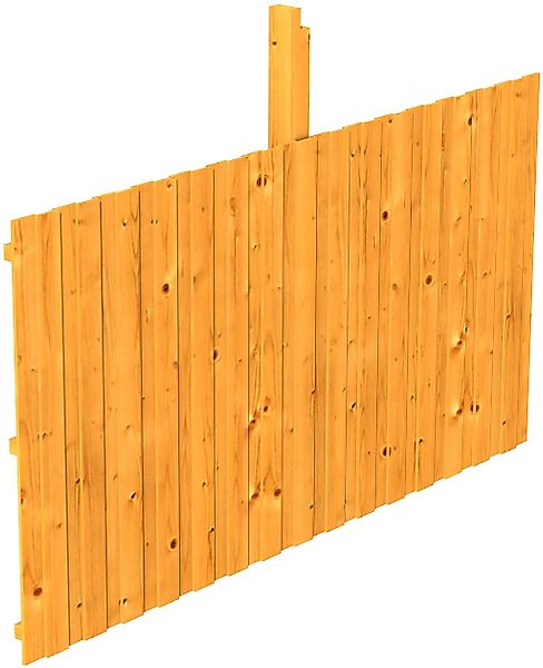 Skan Holz Rückwand Deckelschalung 341 x 180 cm Fichte Nussbaum günstig online kaufen