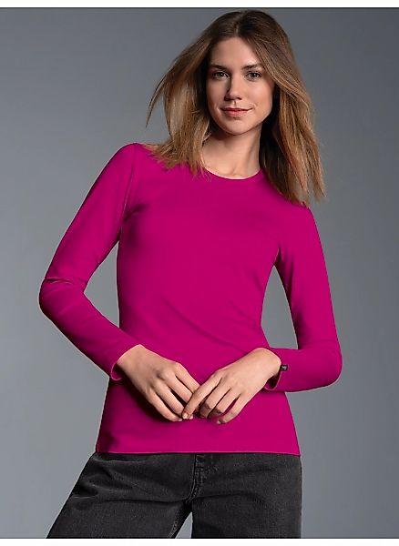 Trigema Longsleeve "TRIGEMA Langarmshirt" 1 Stk. tlg. günstig online kaufen