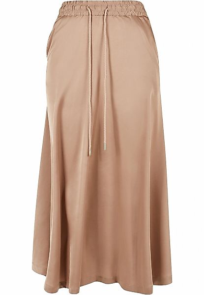 URBAN CLASSICS Sommerrock "Urban Classics Damen Ladies Satin Midi Skirt" 1 günstig online kaufen