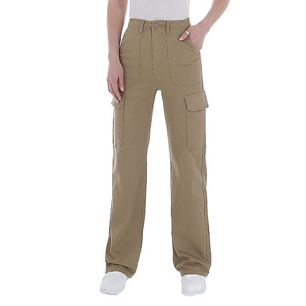 Ital-Design Cargohose Damen Freizeit Stoffhose in günstig online kaufen