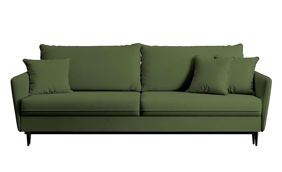 Selsey Einzelsofa mit Schlaffunktion Volio ¦ grün ¦ Maße (cm): B: 221 H: 90 günstig online kaufen