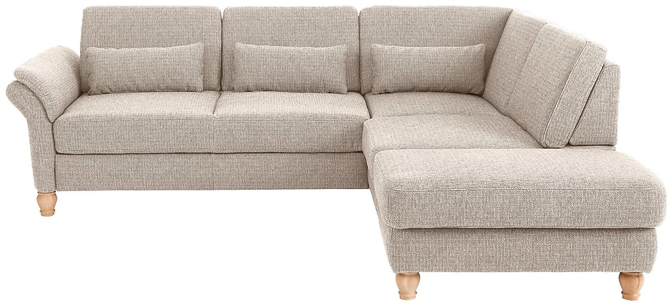 Home affaire Ecksofa »Palace L-Form« incl. Sitztiefenverstellung, wahlweise günstig online kaufen