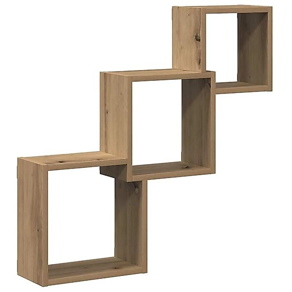 vidaXL Wandregale Artisan-Eiche 68x15x68 cm Holzwerkstoff 855815 günstig online kaufen