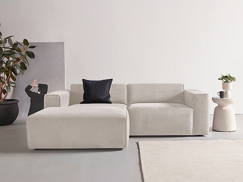 andas Ecksofa Noord, mit Kedernaht, Breite günstig online kaufen