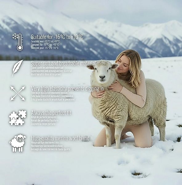 HEAT BOOSTER Thermounterhose GAUBERT Thermounterwäsche-Set Merinowolle für günstig online kaufen