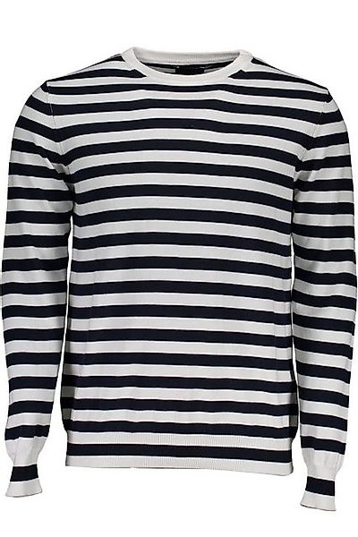 GUESS MARCIANO Strickpullover Elegantes Herrenweißes Langarmshirt mit Rundh günstig online kaufen