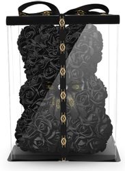 Kunstblume Rosenbär mit Geschenkbox Farben mit günstig online kaufen