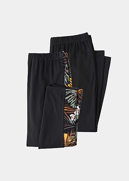 GOLDNER 2-in-1-Hose "Schmale Doppelpack-Leggings" günstig online kaufen