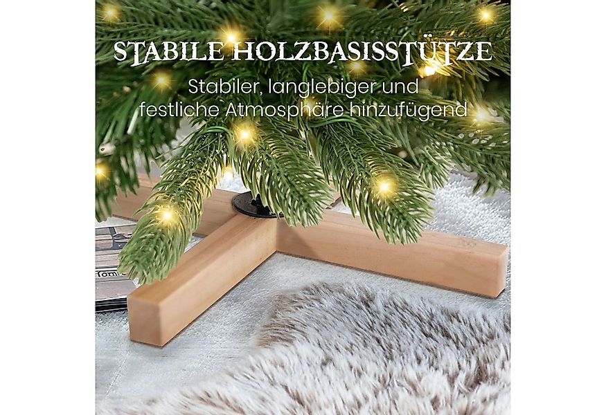 Vankel Künstlicher Weihnachtsbaum mit Beleuchtung, Künstlich Tannenbaum, Ho günstig online kaufen